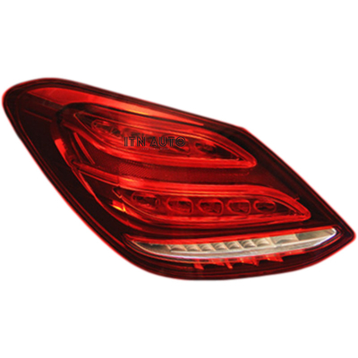 Mercedes Benz LED Automotive Headlights C Class W205 2015 2016 2017 Plug And Play Rear Tail Lamp
